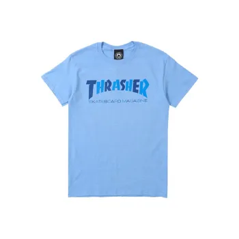 Thrasher T Shirts Unisex Blue