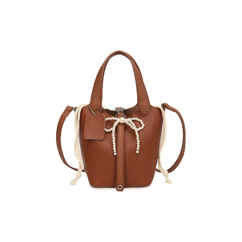 Yalu Cow Leather Shoulder Bag, Crossbody Bag, Handbag Regular Women's Multicolor-35