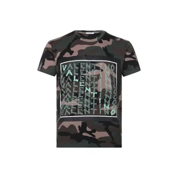 Valentino T Shirts Men Army Green