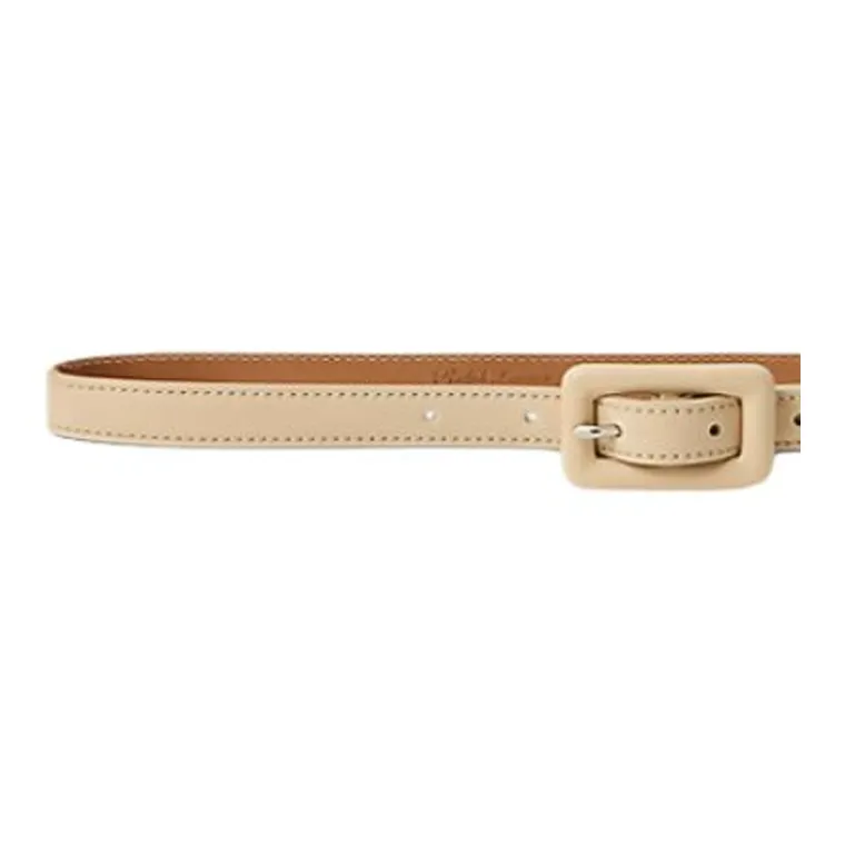 Polo Ralph Lauren Calfskin Leather Belts Women's Brown Width 1.5cm-2