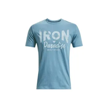 Under Armour Johnson Drop Shoulder Sleeve T Shirt Men's Blue