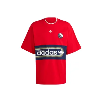 Adidas Originals BLOKEPOP T Shirt Men's Light Scarlet
