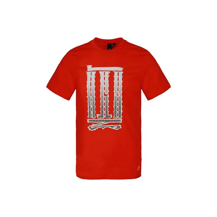 Adidas T Shirts Men Red-0