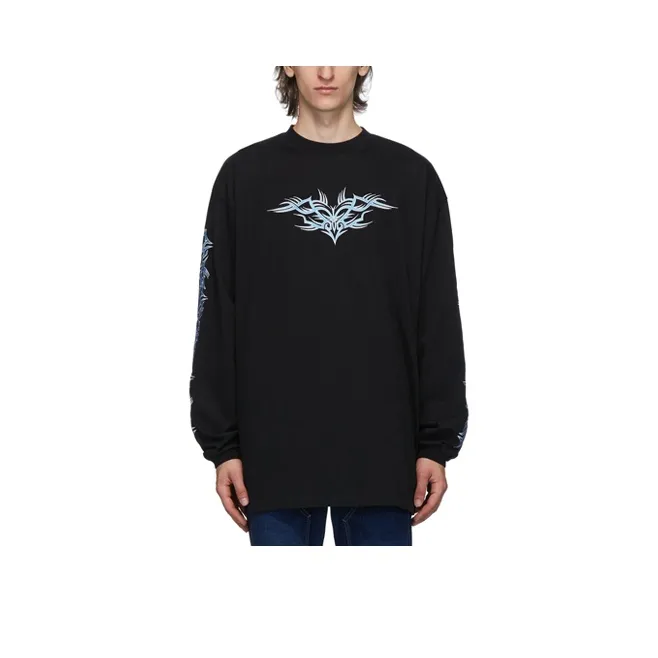 Vetements T Shirts Men Black-0