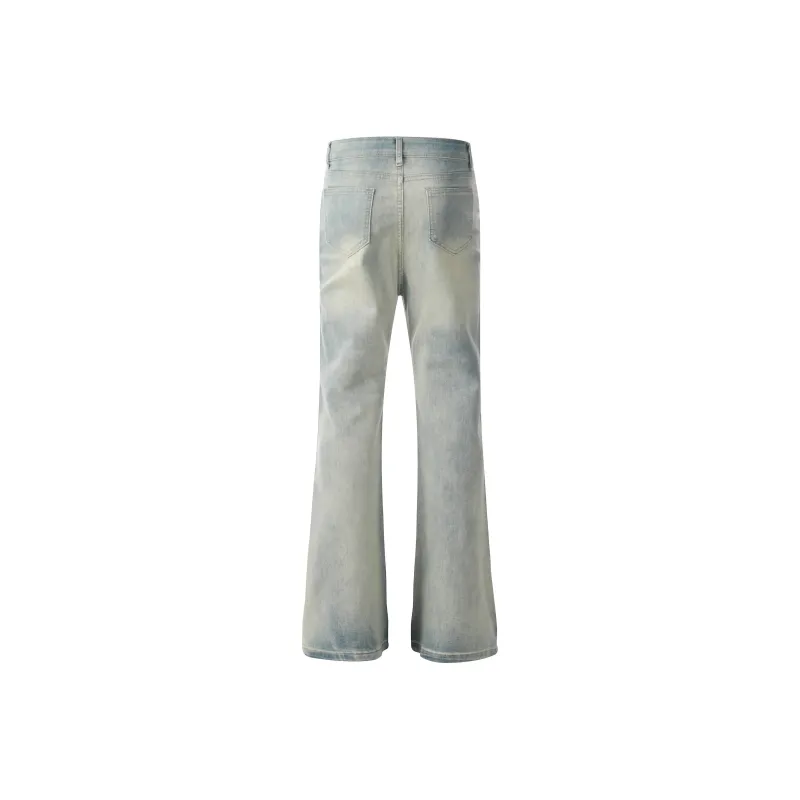 YINLEI Jeans Unisex Blue-1