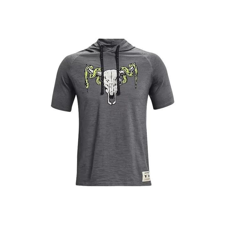 Under Armour Project Raglan Sleeve T Shirt Men's Dark Gray-0