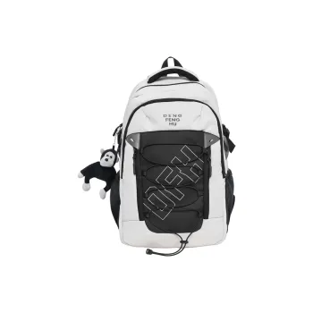 Alcohol Dragon Nylon Backpack Regular Unisex Multicolor