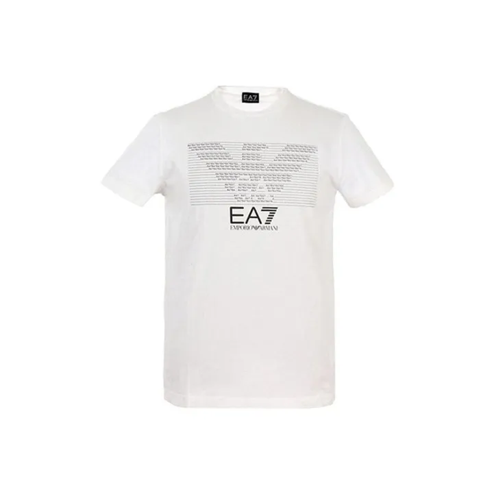 EMPORIO ARMANI EA7 T Shirts Men White-0