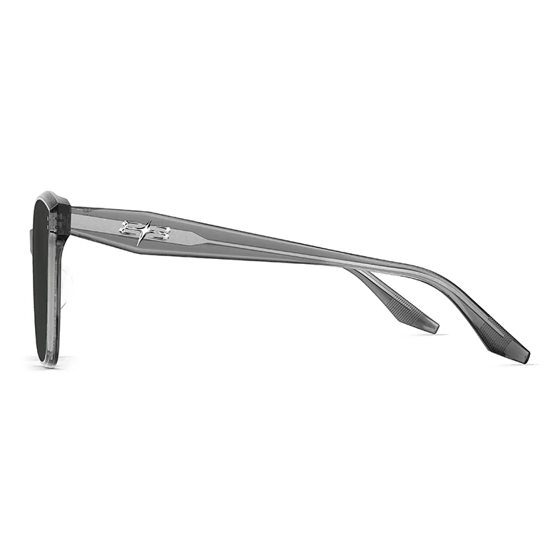 MOLSION Plate Frame Square Sunglasses Unisex-4