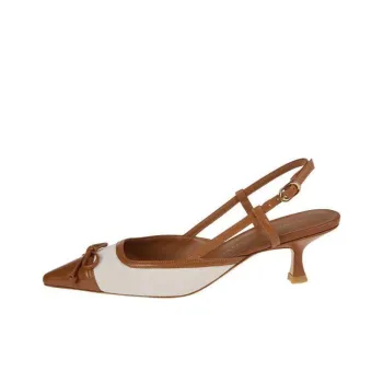 Stuart Weitzman/SW Kitty Slim Heel High Heels 5cm Women's Brown