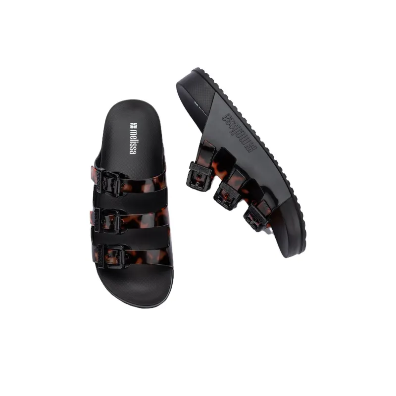 MELISSA PVC Polyvinyl Chloride Quiet Slip Resistant Abrasion Resistant Slide Slippers Women's-13