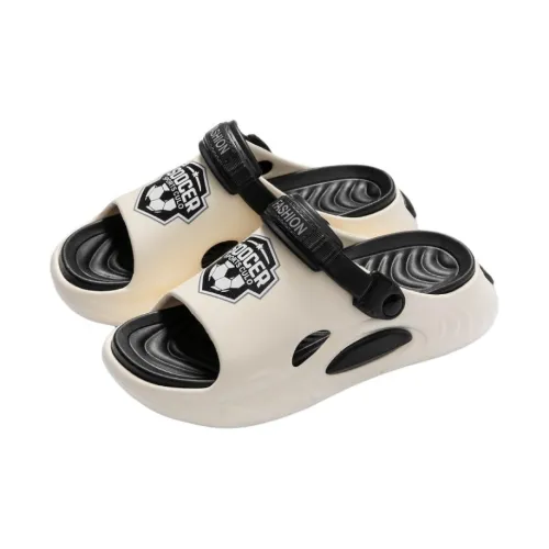 LUNNIFEIYA Sports Slippers For Men, Summer Outerwear, Car Sandals, Outdoor Beach Shoes, Men's Slippers