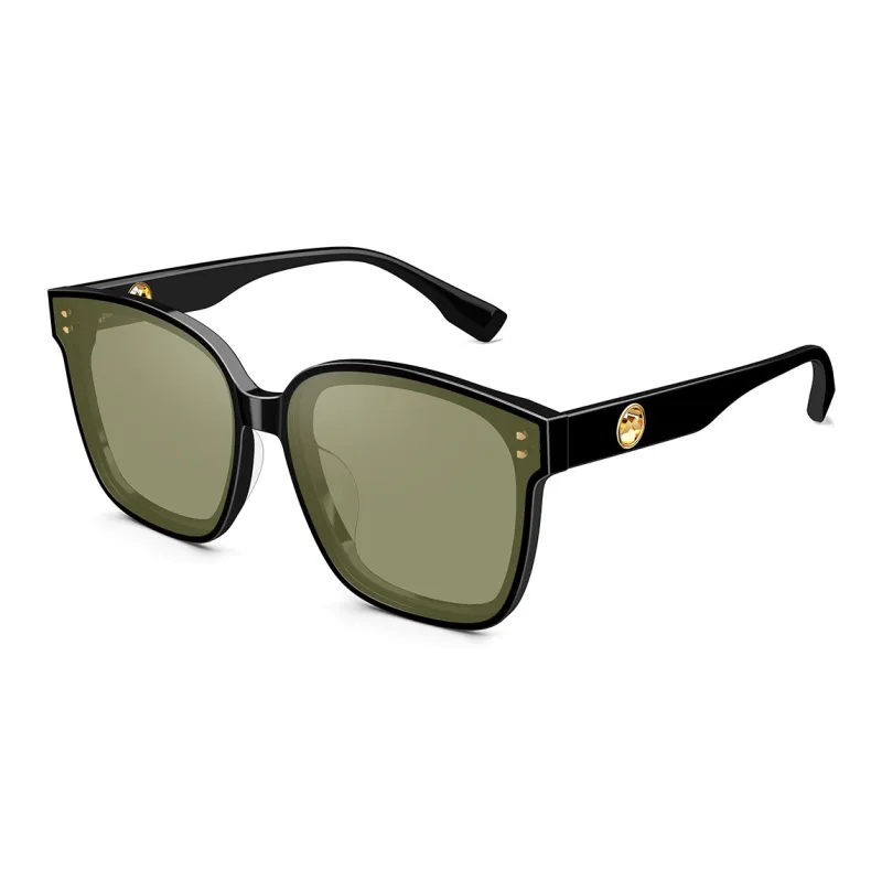 MOLSION Plate Frame Square Sunglasses Unisex Multicolor-35