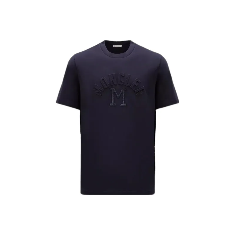 Moncler T Shirts Men Navy-0