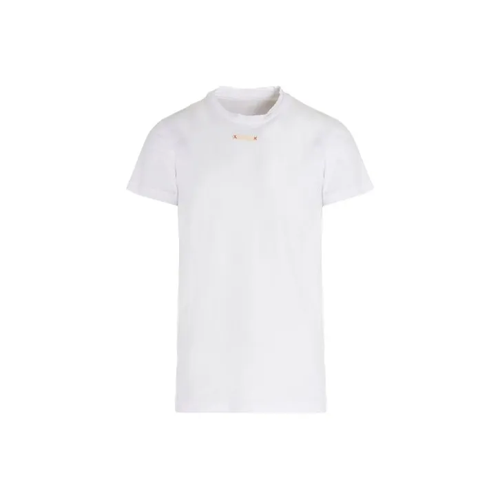 Maison Margiela Patch Detailed Crewneck T Shirt-0