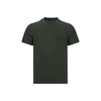 PRADA T-Shirts Men Army Green