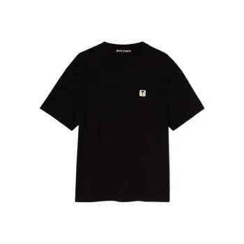 PALM ANGELS Palm Tree Pxp White Patch T shirt