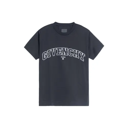 Givenchy Classic Fit College Embroidery T Shirt