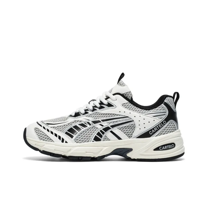 CARTELO Non slip Lightweight Low Top Chunky Sneakers Men's-5