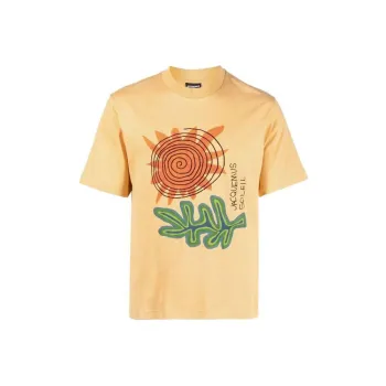 Jacquemus T-Shirts Men Yellow