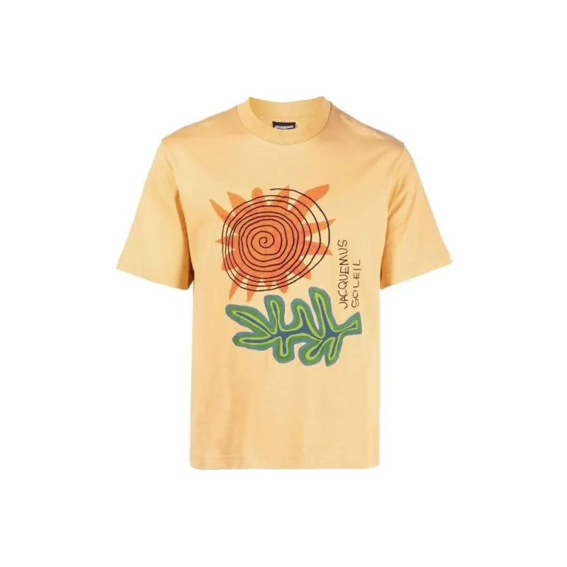 Jacquemus T-Shirts Men Yellow-0