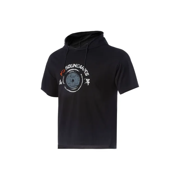 LINING T Shirts Men New Standard Black-0