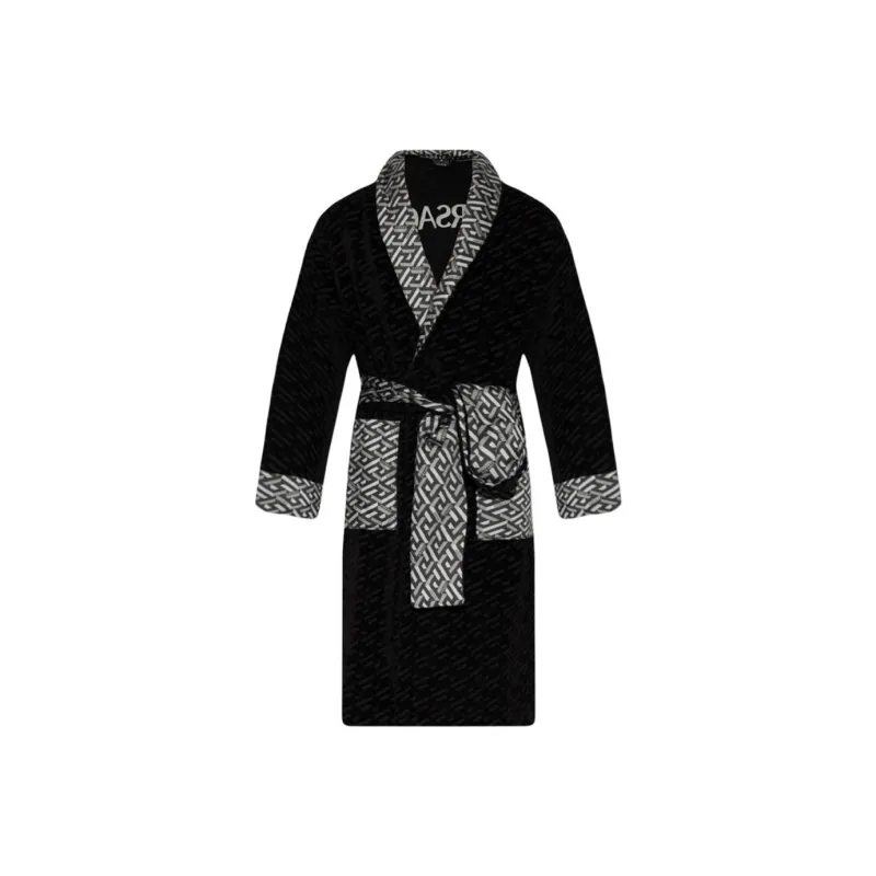 VERSACE VERSACE Bathrobes Men's Black-0