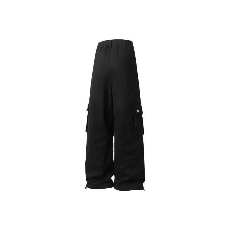 Warrior Casual Pants Unisex Black-1