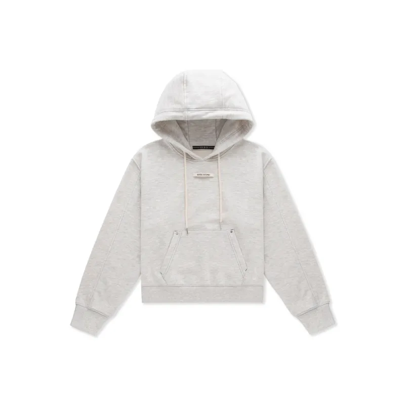 GUESS Sweatshirt Women's OTM Gray White-1