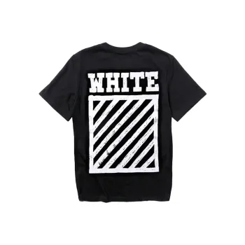 OFF WHITE Brushed Diag T shirt