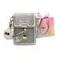 Silver with Charm-Shopping Bag
