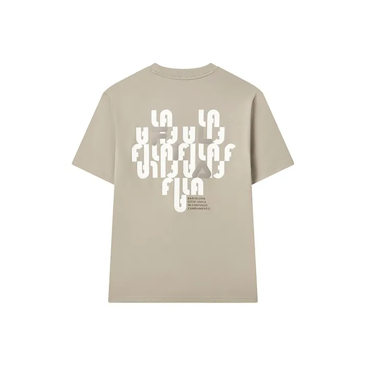 FILA SS23 T-Shirt Unisex Dungaree Khaki-0