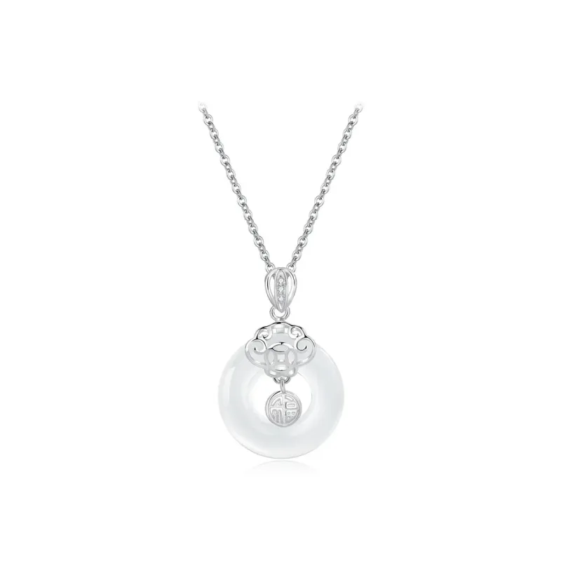 Kevni Chalcedony Necklaces Women's-0