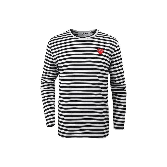 CDG Play T Shirts Men-0