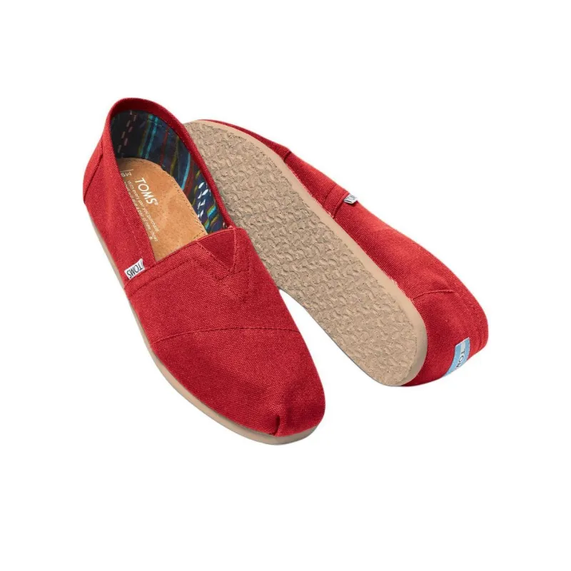 Toms Alpargatas W Casual Single Shoes Women's Red-3