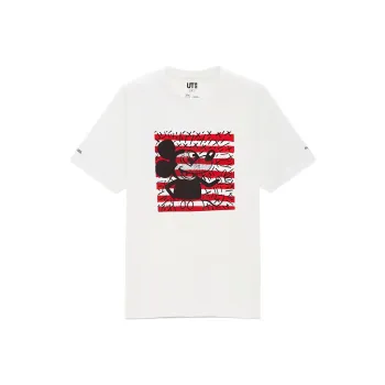 Keith X UNIQLO T-Shirts Unisex White