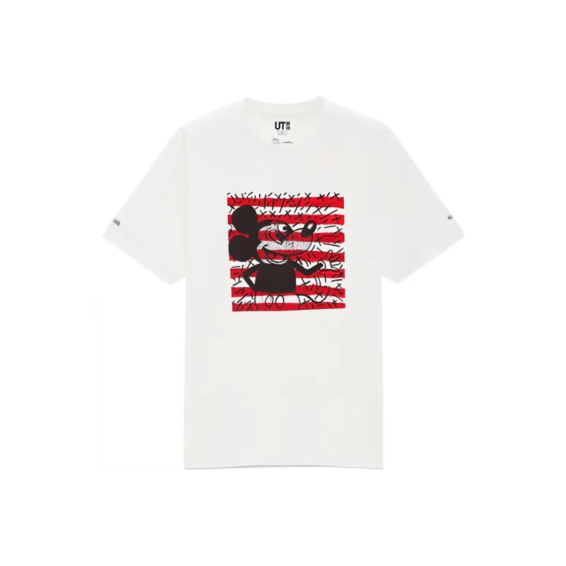 Keith X UNIQLO T Shirts Unisex White-0