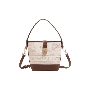 PESASRIE Microfiber Synthetic Leather One Shoulder Handbags Women's Multicolor