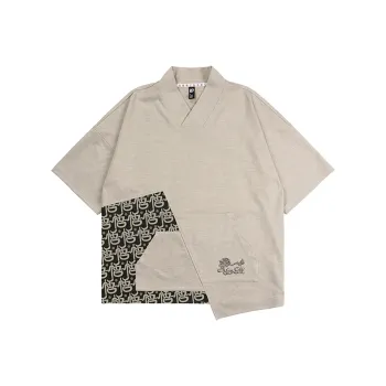 WOOKONG T-Shirt Men's Greige