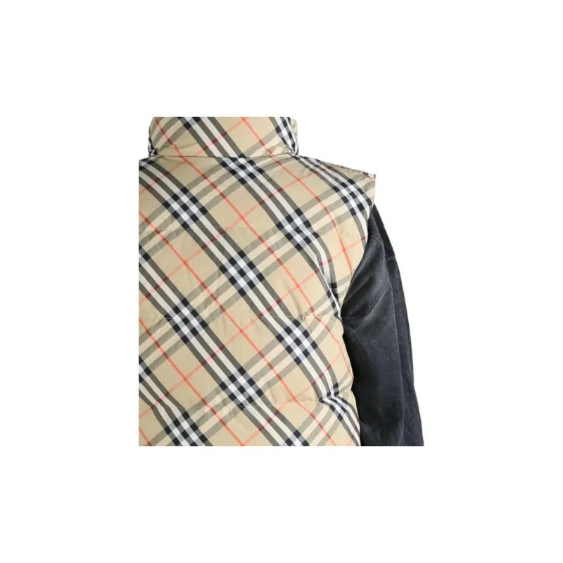 Burberry Checked Padded Gilet-1