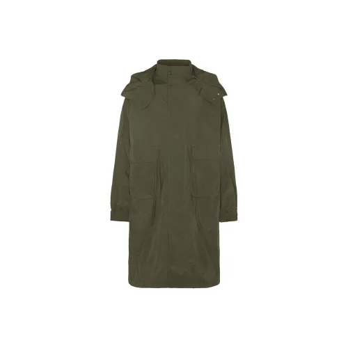 BARBOUR Coats Men Green