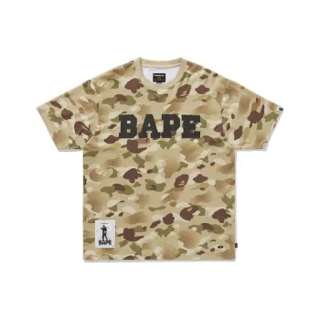 Alpha Industries X A BATHING APE Bape T Shirts Men Camouflage