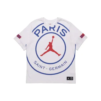 Jordan Set in Sleeve T Shirt Men's White