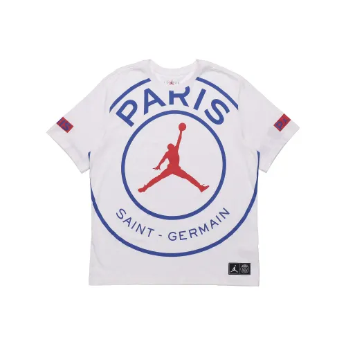 Jordan Set in Sleeve T Shirt Men's White