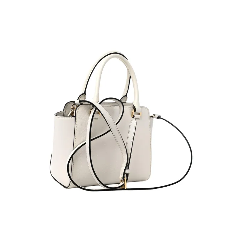 PRADA Cow Leather Handbag Mini Women's White-1