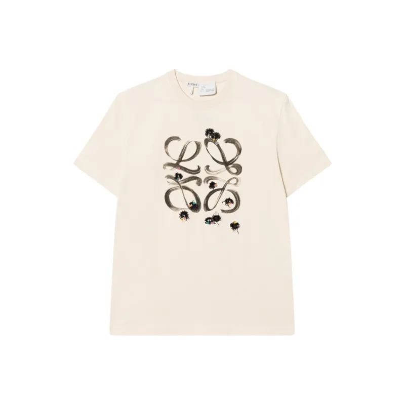LOEWE Spirited Away T-Shirts Men Beige-0