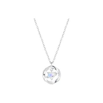 LUCKY ZHY S925 Silver Necklaces Women's