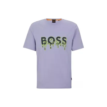 HUGO BOSS T Shirts Men Purple