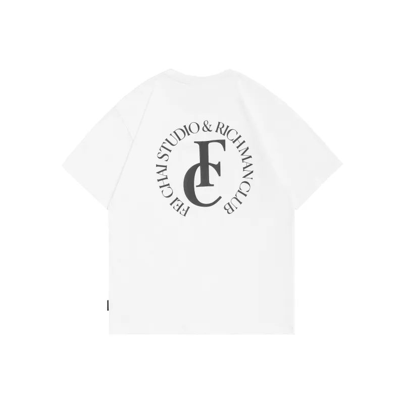FEICHAI Straight Elbow-Length Sleeved T-Shirt Unisex-2