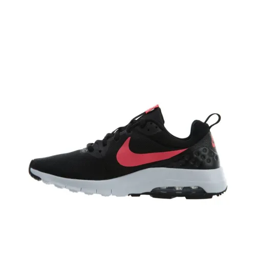 Nike Air Max Motion Anti Slip Wear Resistant Low Top Running Shoes Unisex Black